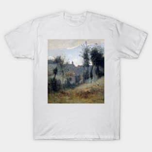 Canteleu by Jean-Baptiste-Camille Corot T-Shirt